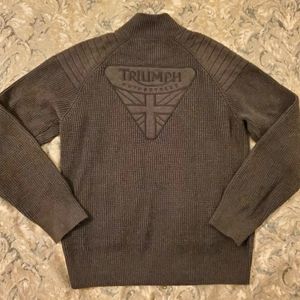 Lucky Brand Men's Triumph Zip-Up Sweater Size L